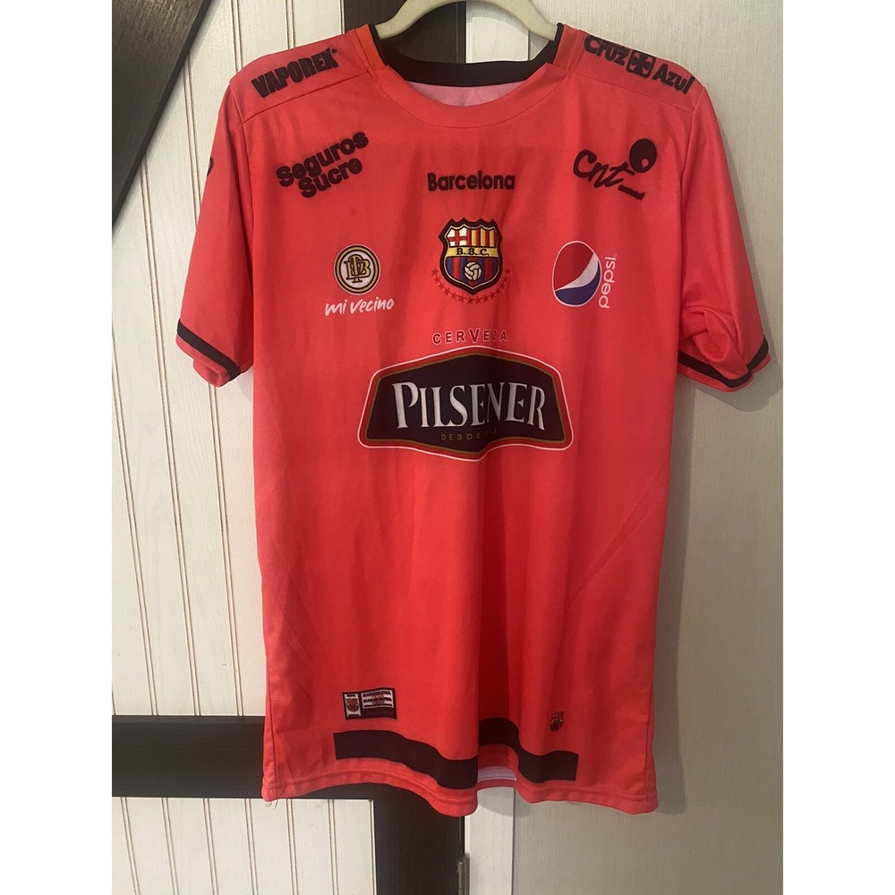 Marathon Barcelona SC Guayaquil Equador Men's Jersey Size Small